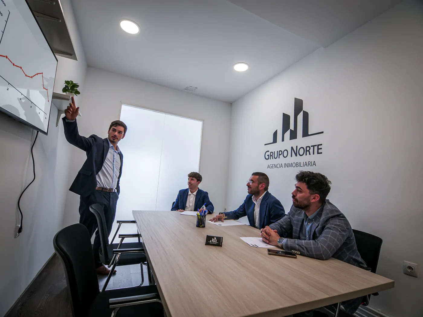 Reunión del equipo de Grupo Norte